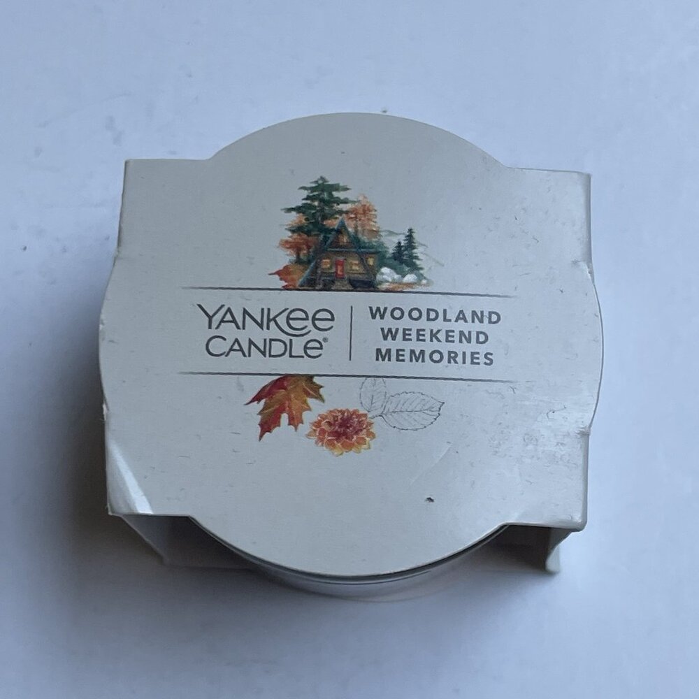 Yankee Candle Single Votive Mini Jar Candle Fragrance Woodland Weekend Memories